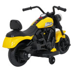 Elektrická motorka STAR - žltá